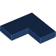 Placă netedă modificată 2 X 2 colţ