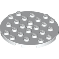 Placa rotunda 6 x 6