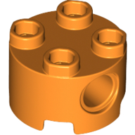 Cărămidă rotundă 2 X 2 cu gaură pin