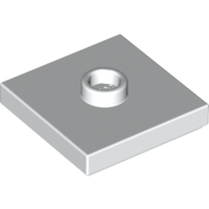 Placă netedă modificată 2 X 2 knob