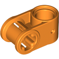 Conector 1 ax şi 1 pin / perpendicular