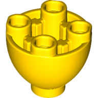 Cărămidă rotundă 2 X 2 cupolă INV