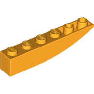 Cărămidă curbată 1 X 6 Inv