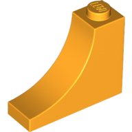 Cărămidă curbată 1 X 3 X 2 - Inv