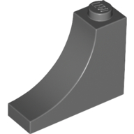 Cărămidă curbată 1 X 3 X 2 - Inv