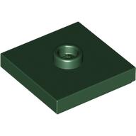 Placă netedă modificată 2 X 2 knob