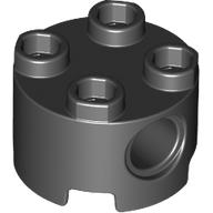 Cărămidă rotundă 2 X 2 cu gaură pin