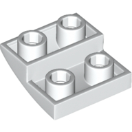 Cărămidă curbată 2 X 2 INV