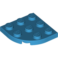 Placa 3 X 3 rotunjita