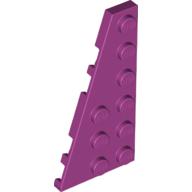 Placă 6 X 3 modificată unghi stânga