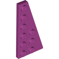 Placă 6 X 3 modificată unghi dreapta