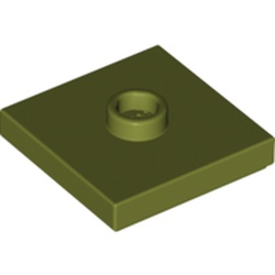 Placă netedă modificată 2 X 2 knob