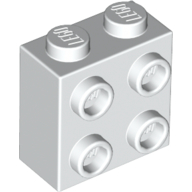 Cărămidă modificată 1 X 2 X 1 cu 4 Knobs
