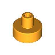 Placă netedă modificată 1 X 1 cu pin