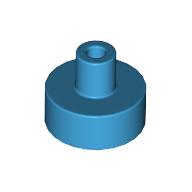 Placă netedă modificată 1 X 1 cu pin