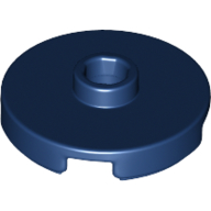 Placă netedă rotundă 2 X 2 modificată cu stud deschis
