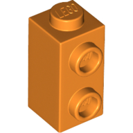 Cărămidă modificată 1 X 1 X 1 2/3 cu 2 knob