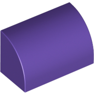 Cărămidă curbată 1 x 2 x 1