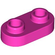 Placă 1 X 2 rotunjită