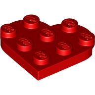 Placă 3 X 3 rotundă (inimă)