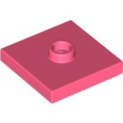 Placă netedă modificată 2 X 2 knob