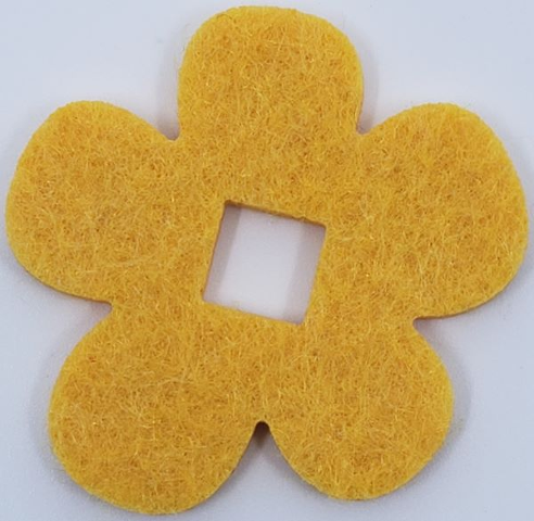 Floare 5 1/2 x 5 1/2 (material pâslă)