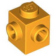 Cărămidă modificată 1 X 1 cu 2 Knobs alăturaţi