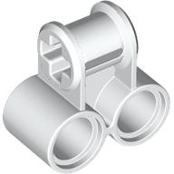 Conector 1 ax şi 2 pin / perpendicular suprapus