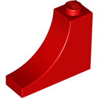 Cărămidă curbată 1 X 3 X 2 - Inv