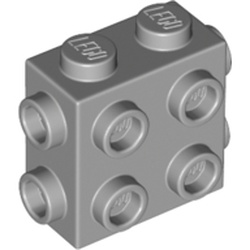 Cărămidă modificată 1 X 2 X 1 2/3 cu knoburi pe 3 laturi
