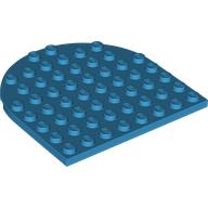 Placă 8 X 8 rotunjită dublu