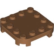 Placă modificată 4 X 4 cu colţuri rotunjite