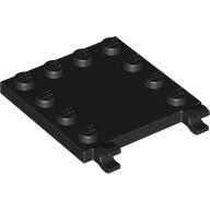 Placă modificată 4 X 4 cu 2 clipsuri