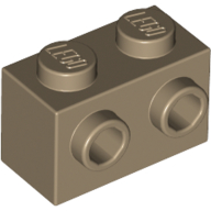 Cărămidă modificată 1 X 2 cu 2 Knobs