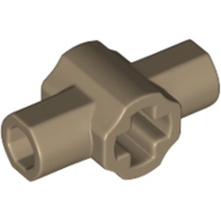 Conector 1 ax şi 2 bară / perpendicular