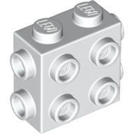 Cărămidă modificată 1 X 2 X 1 2/3 cu knoburi pe 3 laturi