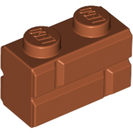 Cărămidă modificată 1 X 2 zidărie