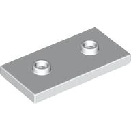 Placă netedă modificată 2 x 4 cu 2 Studs