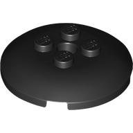 Cărămidă rotundă 4 x 4 x 2/3 cu gaură pin