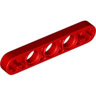 Grindă subţire 1 X 5 cu gaură ax şi pin