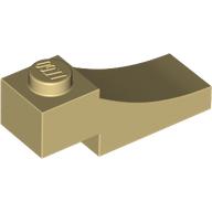 Cărămidă curbată 1 X 3 - Inv
