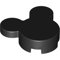 Placă netedă 2 X 2 X 2/3 capul Mickey Mouse