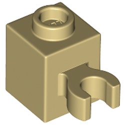 Cărămidă modificată 1 X 1 cu clip orizontal