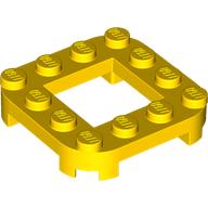 Placă modificată 4 X 4 cu colţuri rotunjite,decupată 2 X 2