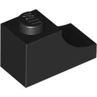 Cărămidă curbată 1 X 2 - Inv