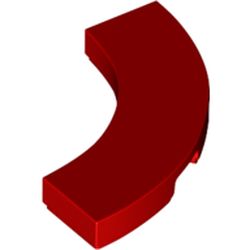 Placă netedă 3 X 3 rotunjită