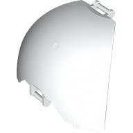 Parbriz curbată 6 X 9 sfert cu 2 mânere