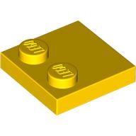 Placă netedă modificată 2 X 2 2 knob