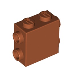 Cărămidă modificată 1 X 2 X 1 2/3 cu knoburi pe 3 laturi
