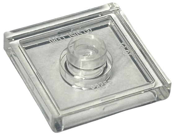 Placă netedă modificată 2 X 2 knob